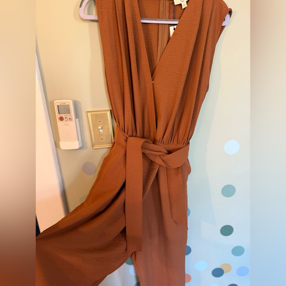 Entro Rust Jumpsuit - Picture 3 of 7